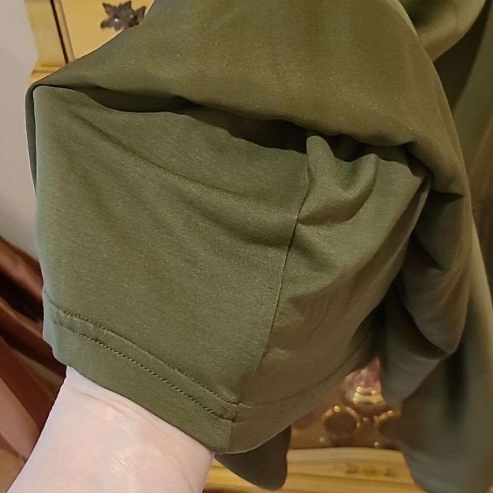 $378 CAMI NYC Winona 100% Silk Dress in Moss XS - Picture 9 of 11